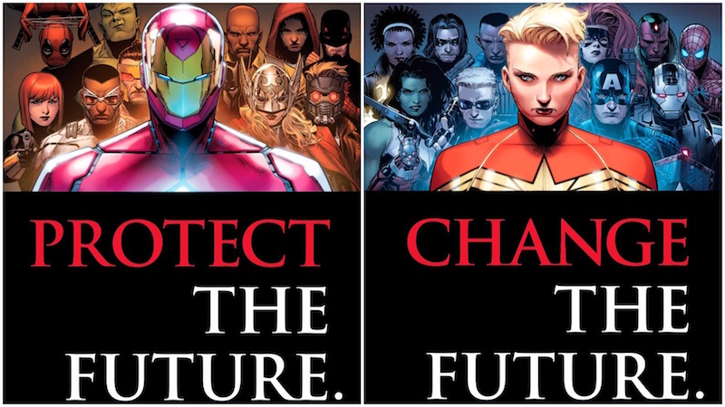 Marvel comics civil war II choisi ton camp