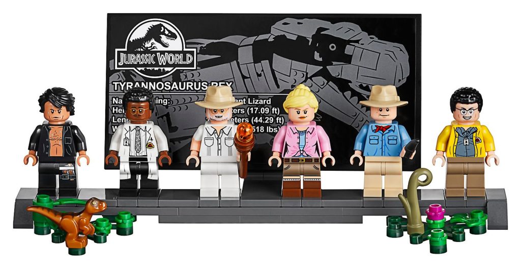 Jurassic Park : le carnage du T. rex en Lego 75936